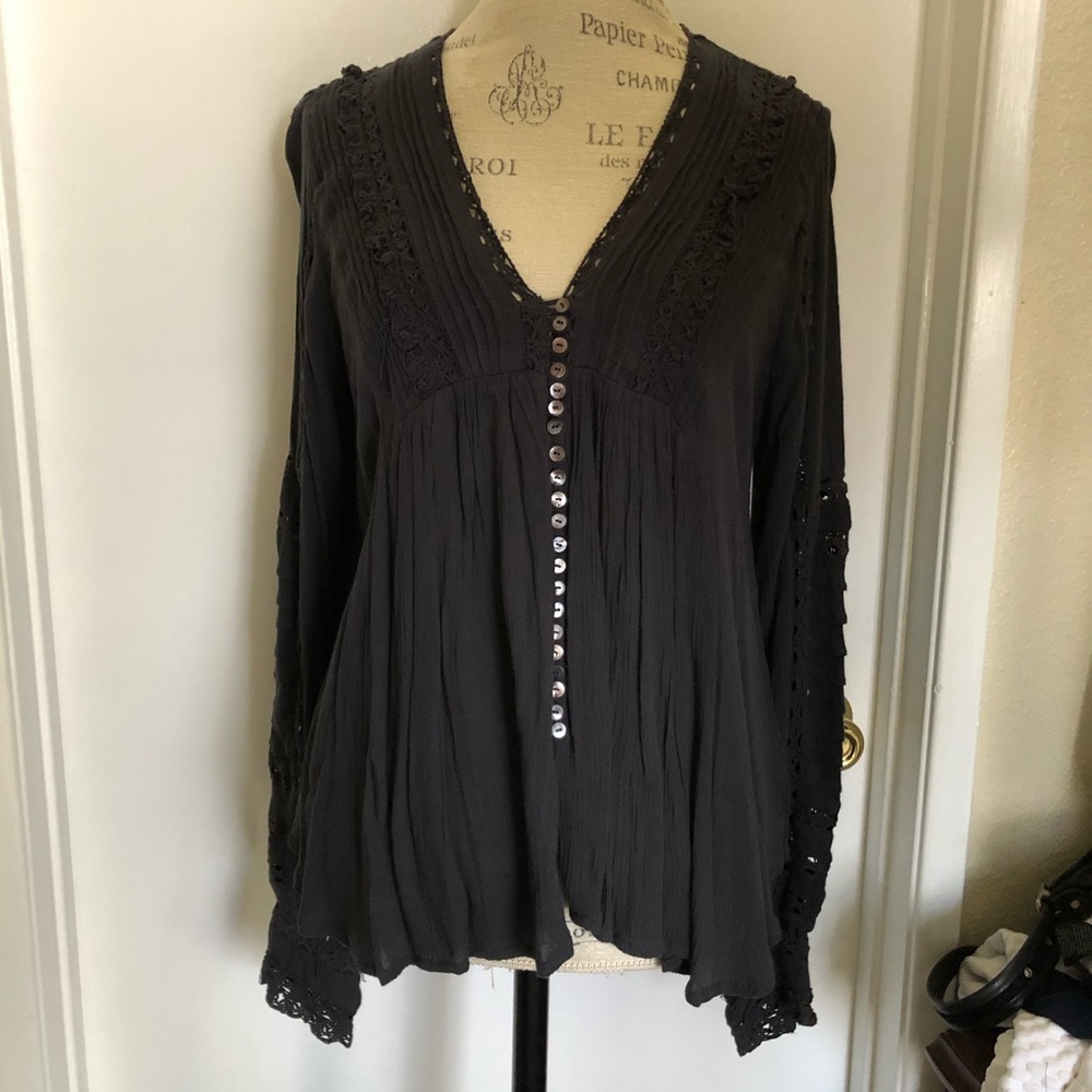 Free People Tunic Blouse